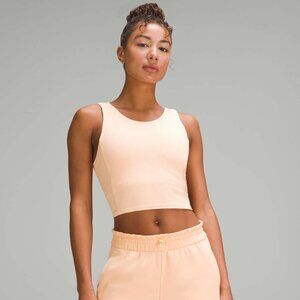 Lululemon Ribbed Softstreme Cropped Tank Size 4 - PCHB